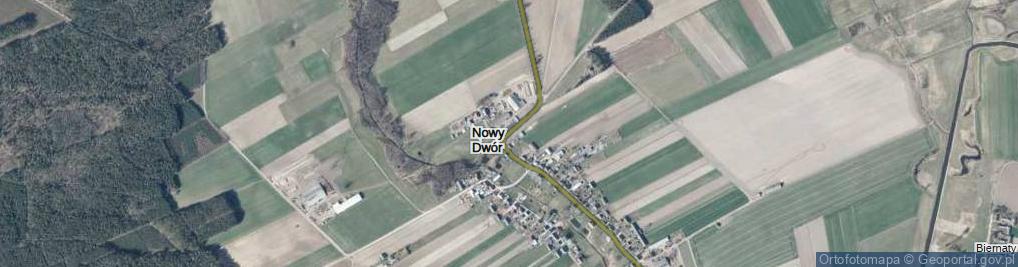 Zdjęcie satelitarne Nowy Dwór ul.